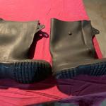 Rubber boots size large