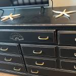 5 ‘ foot solid wood dresser. 9 drawer
