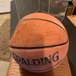 Signed Spalding Basketball