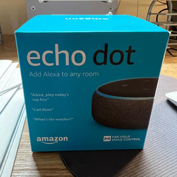 Photo of Echo Dot (3rd Gen) - Smart speaker with Alexa - Charcoal 