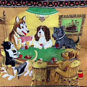 Photo of Tapestry, Dogs Playing Poker