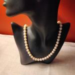 Pale Pink With Super High Sheen 22" 14K Ball Clasp