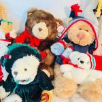 Collection of Christmas Bears and Musical Angel (BR3-JM)