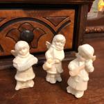 Russ Berries Victorian Winter's Child, THREE figurines