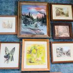 Collection of Wood Frames (BR1-JM)