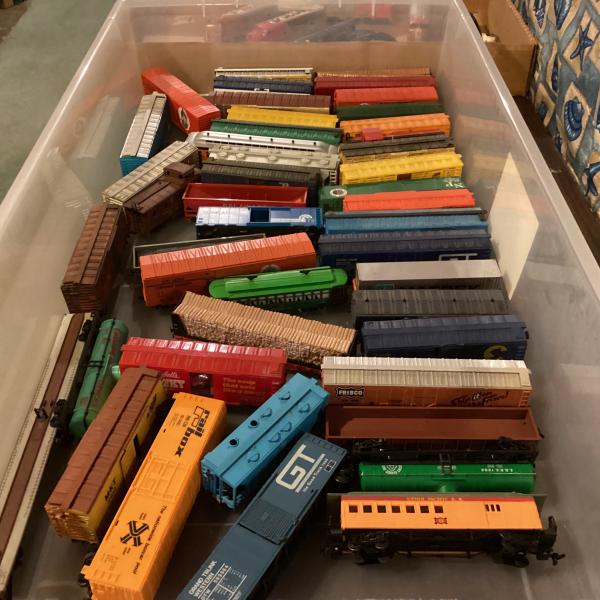 Photo of H O toy trains