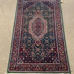 Small Intricately Handwoven Vintage Persian Style Area rug 3x5