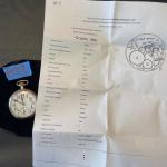 Elgin Pocket watch est. production year 1928 comes with paperwork