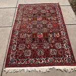 Investment Quality Pictorial Oriental Rug Handwoven 7x10 vintage
