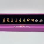 LOT 68: Quacker Factory Gift Set - Five Pairs of Christmas Earrings