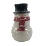 NEW Stacking Snowman Salt/Pepper Shakers and Toothpick Holder