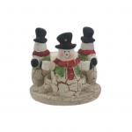 Snowman Candle Holder