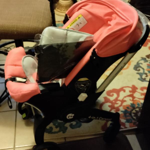 Photo of Four and the one car seat stroller