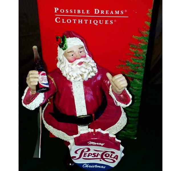Photo of 1994 Possible Dreams Clothtiques Pepsi-Cola Santa. Santa