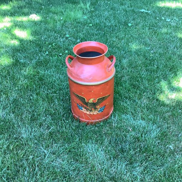 Photo of Painted Ten Gallon Milk Can