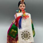Retro Bulim Ind Korean Dancing Doll Figurine Foreign Souvenir Statue