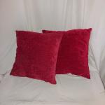 Red pillows 