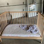 Toddler bed w/mattress