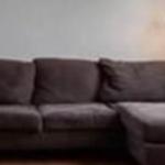 Chocolate color sectional sofa