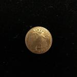 Gold Saint Gaudens Dollar Miniature Coin 0.5g