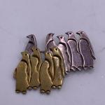 Vintage Sterling Silver 925 TAXCO Mexico Penguin Brooch/Pin