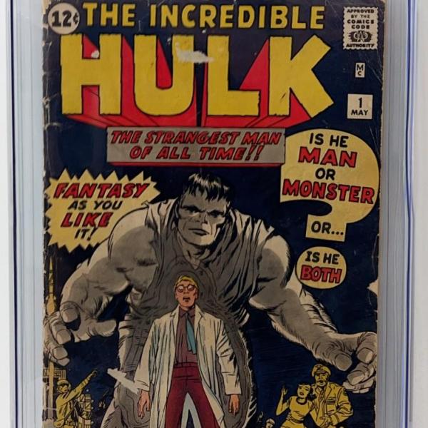 Photo of The Incredible Hulk #1 (Marvel, 1962) CGC FR/GD 1.5 - The origin and first appea