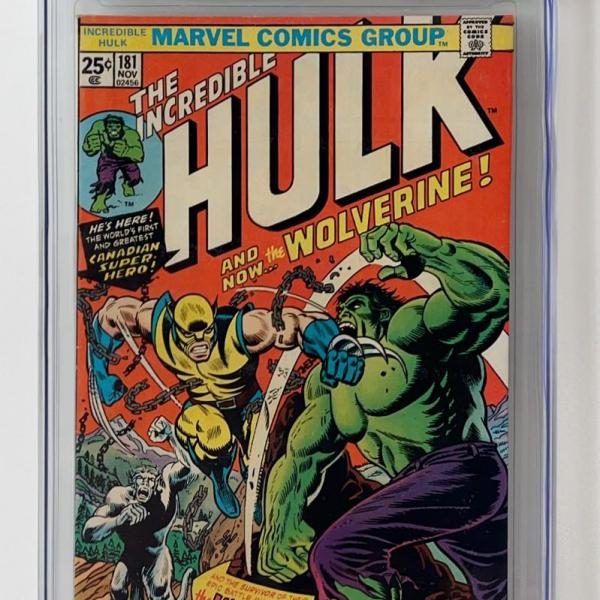 Photo of The Incredible Hulk #181 (Marvel, 1974) CGC VF+ 8.5 - First full appearance of W