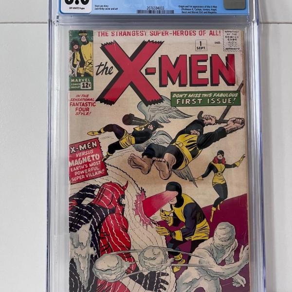 Photo of X-Men #1 (Marvel, 1963) CGC GD/VG 3.0 - Origin and first appearance of the X-Men