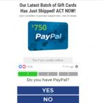 Free Giveaway: get a $750 PayPal Gift card!