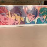 Vintage The Beatles Andy Warhol Pop-up Art Print (1st Edition Print)