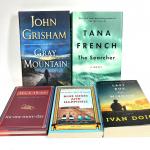 Modern literature book lot hard cover and soft cover
