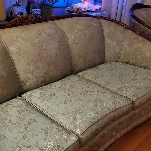 Photo of Victorian couch and matching chair