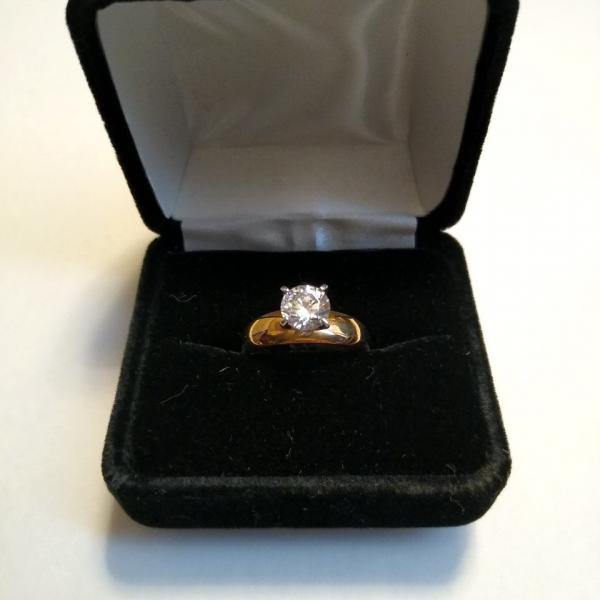 Photo of 10kt Gold 1.44ctw Bella Luce CZ Ring