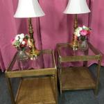 Pair of New Square Side Tables-PRICE REDUCED!
