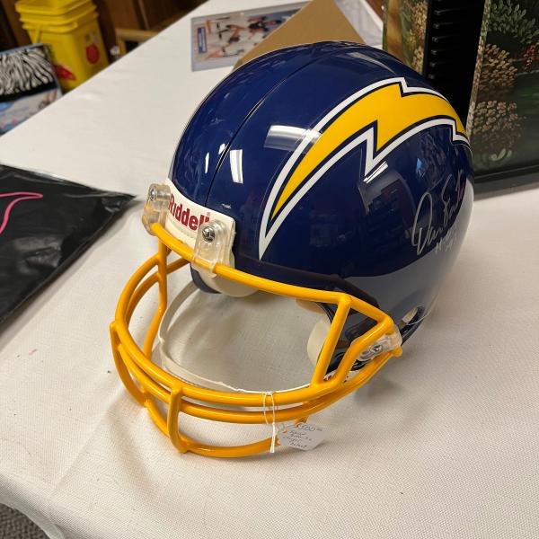 Photo of Helmet  San Diego chargers autograph