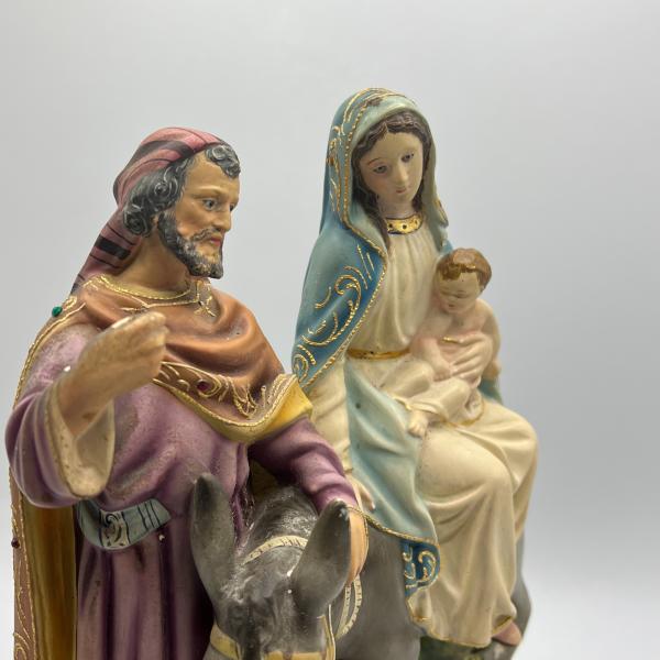 Vintage Ceramic Holy Family Statue Portugal | snaplist