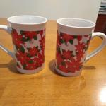 8 Christmas Mugs  (NEW)
