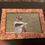 Aaron Judge Framed Autograph Signed 4x6 Photo SOLD dont bid