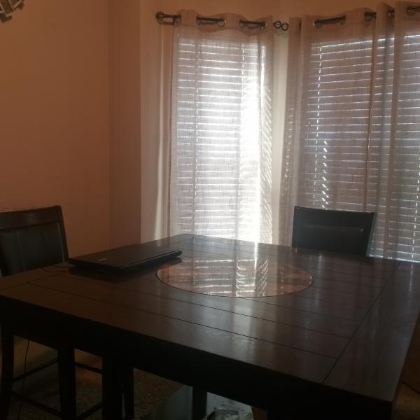 Photo of BONNANZA SALES.  DINING TABLE WITH 4 CHAIRS