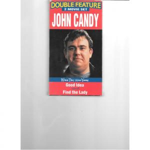 Photo of John Candy VHS comedy Double feature Good idea And Find The Lady