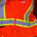 Orange Safety Hazard Vests