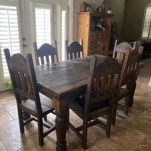 Photo of Dining Table and 6 Chairs