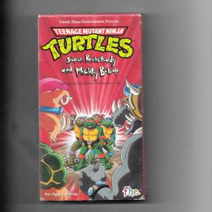 Photo of Teenage Mutant Ninja Turtles Super Rocksteady and Mighty Bebop VHS 1990