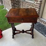 Gorgeous Antique Wood Desk with Drawer