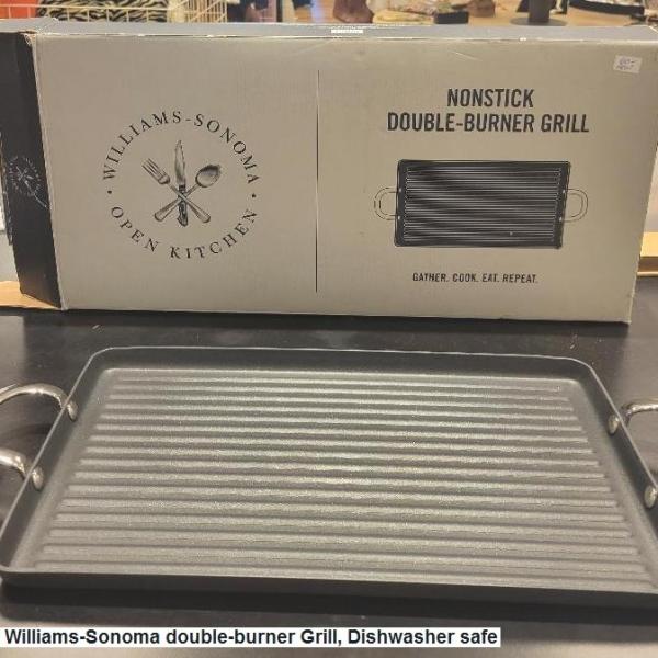 Photo of New Williams-Sonoma nonstick double-burner Grill
