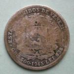 VENEZUELA 1945 GR.2.500 Silver Coin