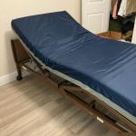 Twin size adjustable bed