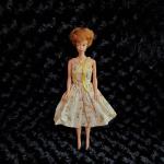 Vintage 1961-1967 Red Hair Bubblecut "Midge" Barbie