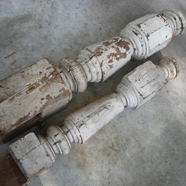 Photo of Antique Newell Posts
