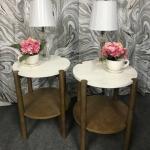 New Pair of Round End Tables